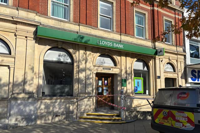 Lloyds Bank in West Street, Fareham