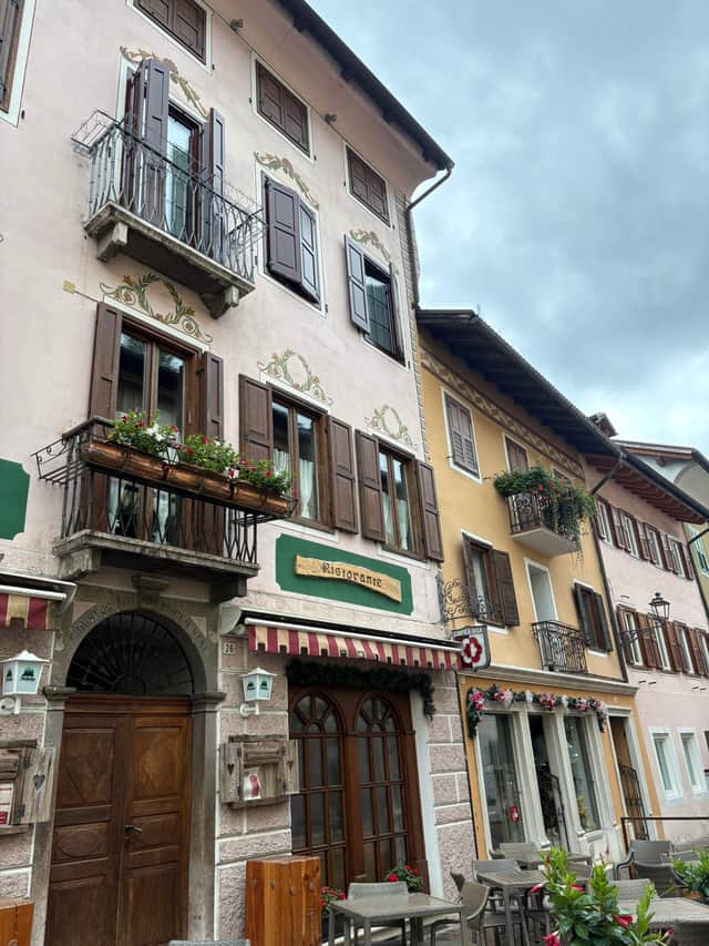 Primiero village has stunning buildings