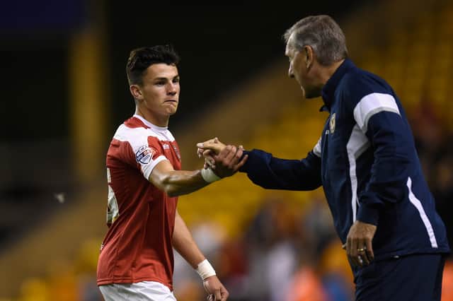 Regan Poole featured often for Newport in League Two at the age of 16. Picture: Stu Forster/Getty Images)