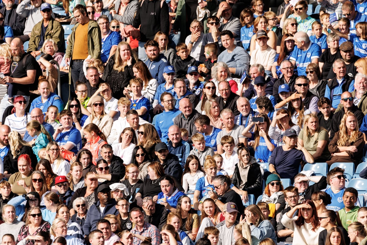 30 brilliant photos of Portsmouth faithful at Fratton Park for south-coast derby against Southampton