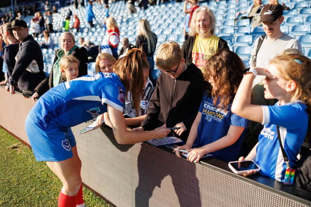 There were 2,315 supporters in attendance at Fratton Park in October 2025 as Pompey Women fell to a 5-2 defeat to Southampton Women.