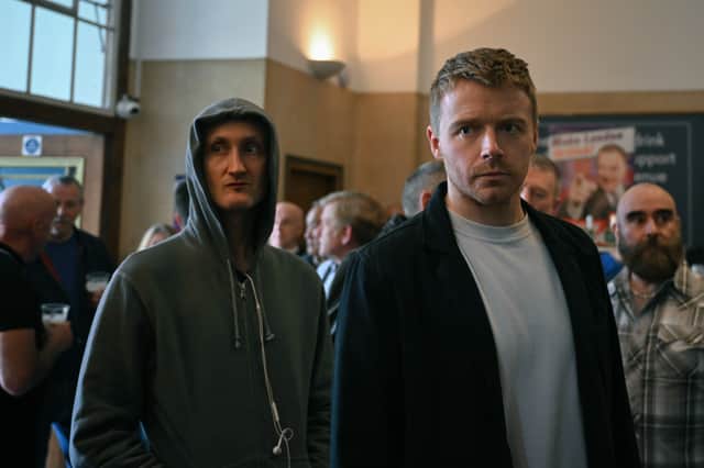 Tom Brooke and Jack Lowden in Slow Horses season 5