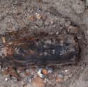 Hayling Island Coastguard Rescue Team have shared an image and a video of a ordnance that was discovered along the beach yesterday (October 13). 