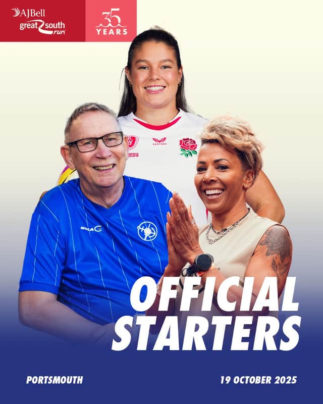 Official starters of the Great South Run 2025
