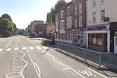 A section of Queen Street was closed off on Tuesday, October 14 as fire crews tackled a blaze at a restaurant.