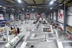 UK factories making drones for Ukraine, including Windracers in Fareham, have been labelled as potential targets for attack from “unknown sources”.
