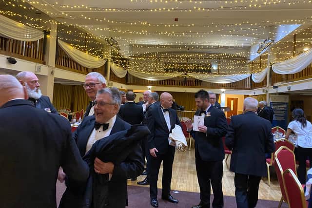 A special dinner was held at the Royal Maritime Club in Portsmouth to mark the support of local Freemasons for the Armed Forces community