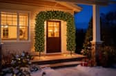 The Christmas arches make a perfect walkway to your house, or your internal rooms - and they're incredibly cheap right now