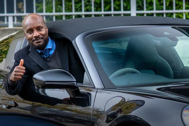 Cory plans to keep the car, rather than taking a cash alternative