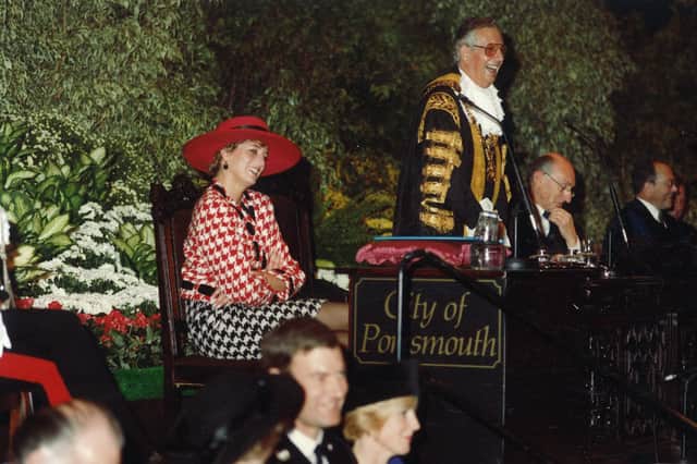 Jim Patey and Princess Diana