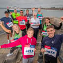Elite and charity runners gathered at the Square Tower, Old Portsmouth at the launch of the Great South Run 2025.

Picture: Habibur Rahman