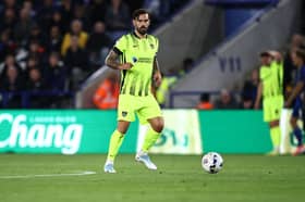 Marlon Pack gave another strong performance in Pompey's midfielder at Leicester on Saturday night. Picture: John Mallett/ProSportsImages