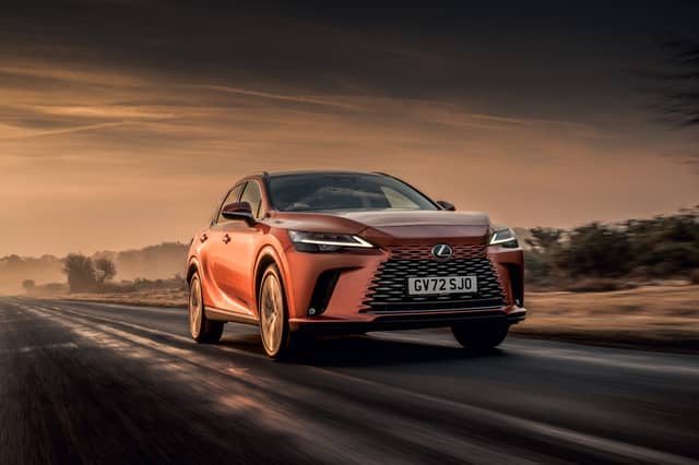 The Lexus RS450h+ is the brand's family-sized plug-in hybrid SUV