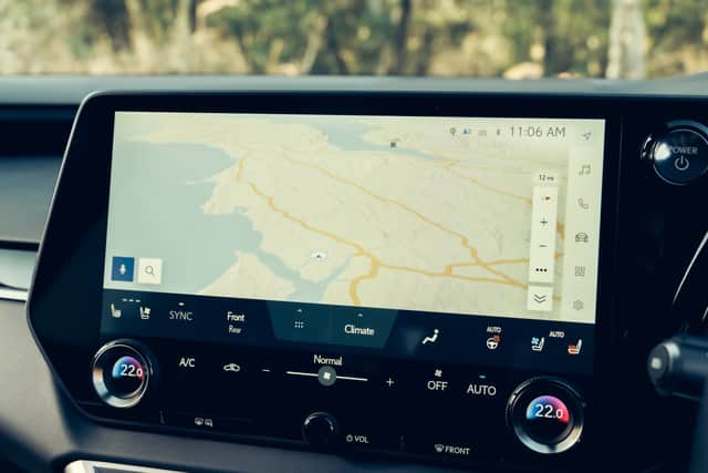 The infotainment screen is basic by some standards, but easy enough to navigate - and wireless smartphone mirroring is included