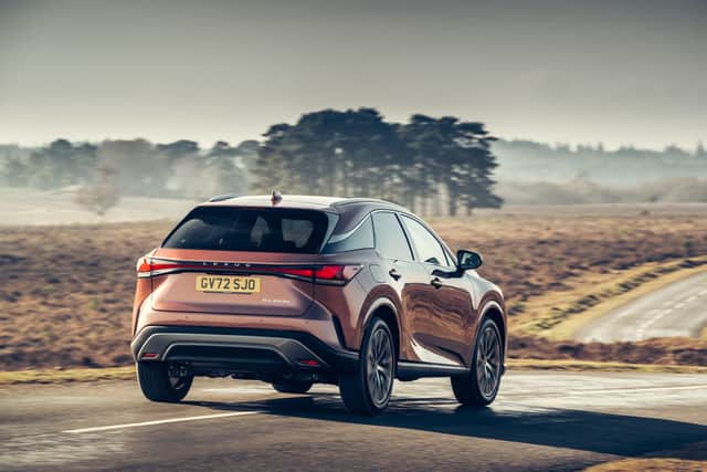The familiar Lexus styling has been carried forward for the latest RX range
