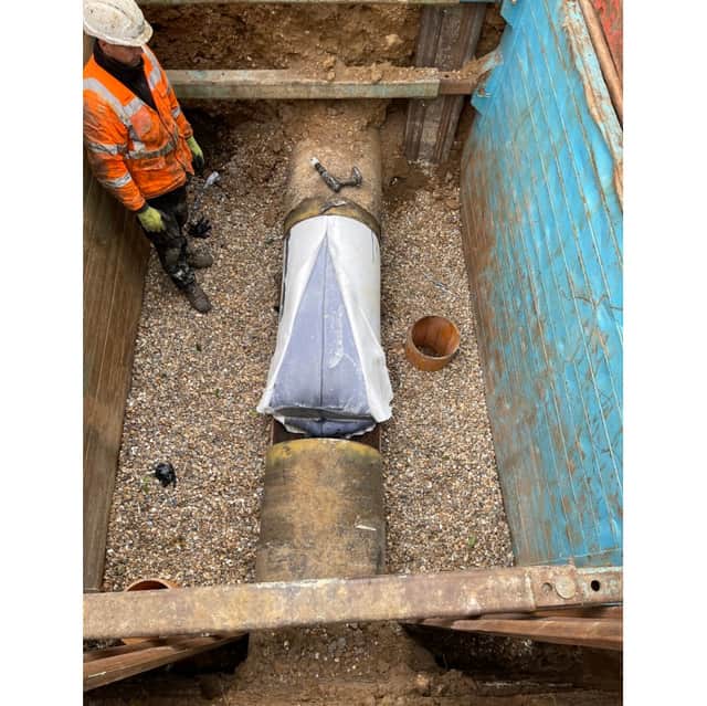 High tech lining equipment will be deployed to minimise disruption with Southern Water hoping the works will be a long term solution.