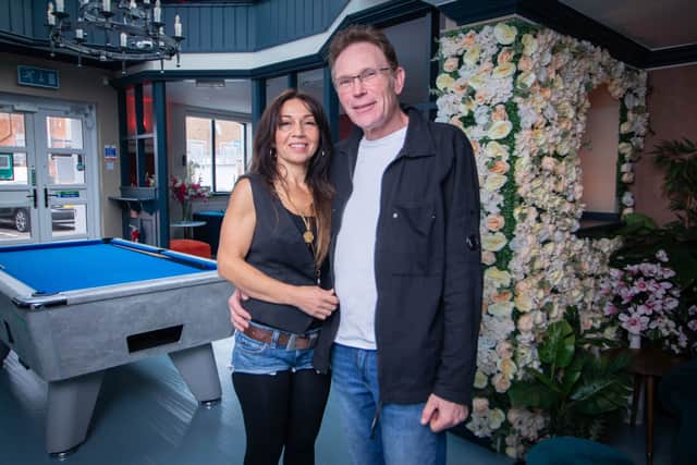 Portsmouth hotel, Ashby's will be featured in Channel 4's Four in a Bed on the week commencing October 20, 2025. 

Pictured: Owners of Ashby's, Stephen Ferguson and his partner Muberra Price. 


Picture: Habibur Rahman