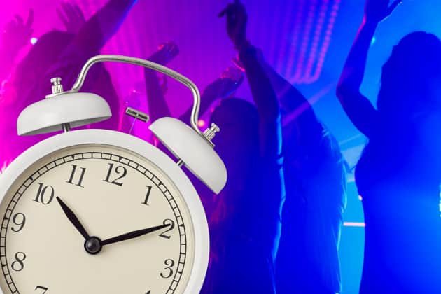 With Daylight Savings Time coming to an end this weekend, does that mean an early finish for the clubbers still going out on a Saturday night?