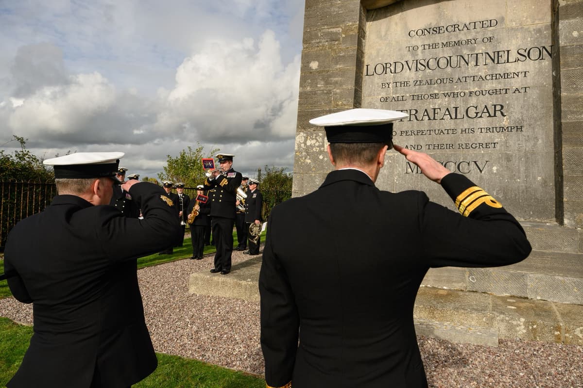 Trafalgar Day 2025: | „Inspirierende Führung“ von Lord Nelson wird von ...