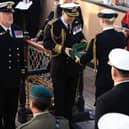 Second Sea Lord Vice Admiral Paul Beattie laid a wreath where Lord Nelson fell. The Royal Navy remembered the Battle of Trafalgar and the death of Admiral Horatio Nelson. The ceremony held onboard HMS Victory, was attended by the Second Sea Lord Vice Admiral Paul Beattie and other senior Naval staff.