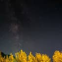 Meteors of the Orionid meteor shower, as seen from Lebanon in 2021