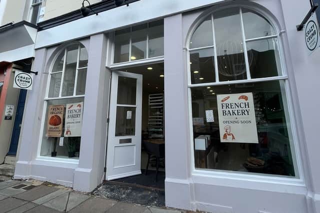 Crazy Crumb Bakery and Cafe is preparing to open in Marmion Road.