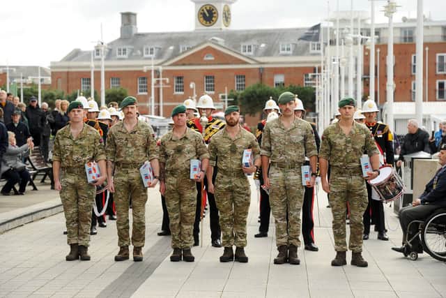 Volunteers are being sought to support the Poppy Appeal in Portsmouth ahead of Remembrance Sunday. Pictured: Launch of the Hampshire Poppy Appeal outside the Spinnaker Tower in Gunwharf Quays, Portsmouth, on October 23, 2025.