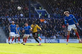 Hayden Matthews own goal saw Pompey fall to Stoke City defeat. Pic: PA