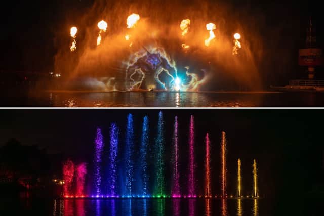 Scenes from the End of Show Spectacular courtesy of Drayton Manor- much better quality than my mobile phone snaps!