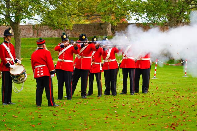 Fort Brockhurst heritage day in Gosport. Pictured is the Fort Brockhurst Guard.