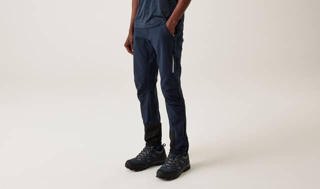 The trousers are made of a high-tech fabric, which is perfect for durability and withstanding the elements