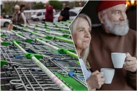 Asda has relaunched its £1 ‘Winter Warmer’ café deal for over-60s, offering a hot meal and unlimited tea or coffee (Photos: Getty Images/Pexels)