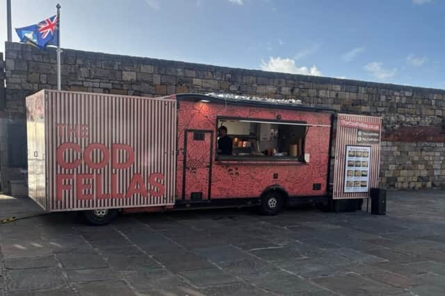 The Falklands War Memorial in Old Portsmouth was temporarily blocked from view by a fish and chip van that was allowed to park in its vicinity - deeply offending veterans.