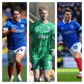 From left to right: Callum Lang, Nico Schmid and Adrian Segecic could all be back in contention for Millwall next month.