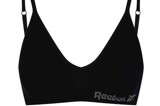 The Reebok Seamless Bra Justine offers a close, comfortable fit