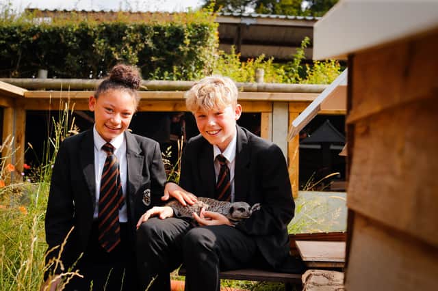 Wolverley CE Secondary School keeps about 30 different species in its dedicated animal centre