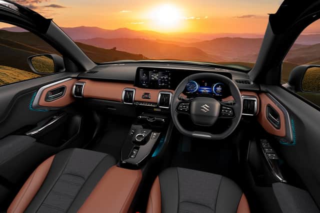 There's lots to like about the interior, which feels ready to take on some real work