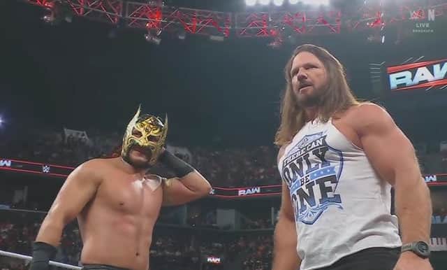AJ Styles and Dragon Lee will defend their tag team tiles against the team of Finn Balor and JD McDonagh on this evening's episode of Monday Night Raw