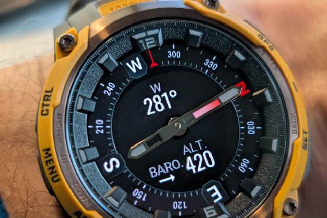 The watch hands are a brilliant feature - and the way they dance around the face to perform various functions is addictive to watch