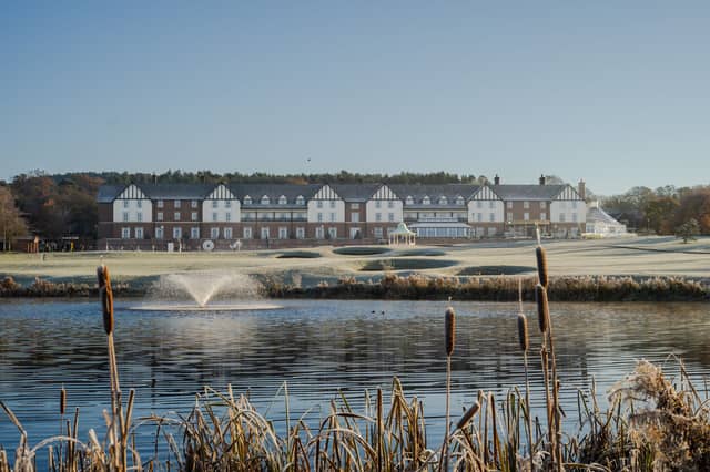 Carden Park Hotel is set in a sprawling estate - with a spa and two championship golf courses