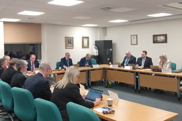 Fareham Borough Council's executive meeting, November 3