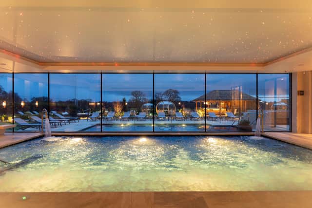 Why not relax in the spa?