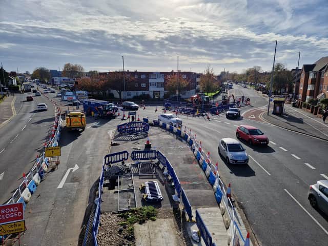 Traffic restrictions in place at Hilsea for bus lane project
