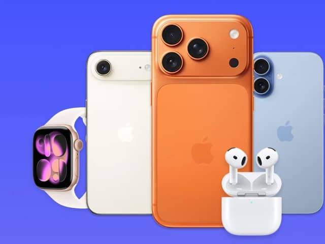 The Apple tech range