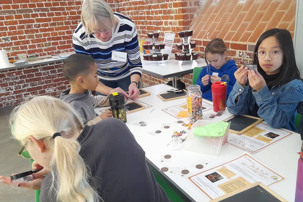 Children found out what lessons would have been like at a Victorian Ragged School in Portsmouth by exploring a maths problem at Aspex in Gunwharf Quays.