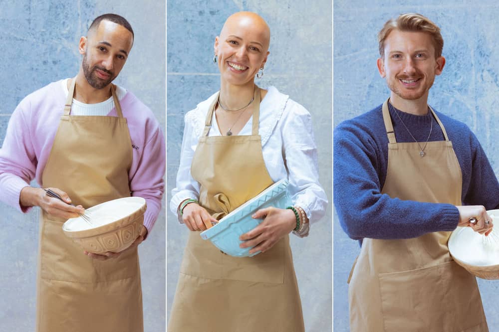 Who will win The Great British Bake Off 2025: Reddit users predict, does Paul Hollywood have a favourite? Aaron, Jasmine and Tom will go head to head during the series 16 Great British Bake Off final. Photo: Channel 4/Love Productions