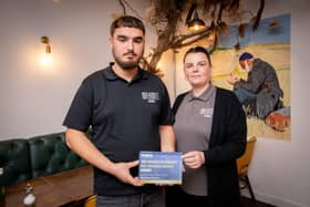 Family owned business Mehmet Kitchen, Portsmouth has won TURTA Turkish Restaurants & Takeaway Awards 2025 for best regional restaurant. 

Pictured: Yusuf Ulucan and his mother, Nicola Ulucan at Mehmet Kitchen.

Picture: Habibur Rahman