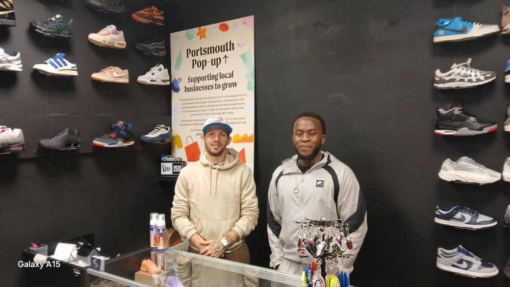 JAWNS, founded by Jack and Jesse, has opened in the Portsmouth Pop Up Shop in Cascades.