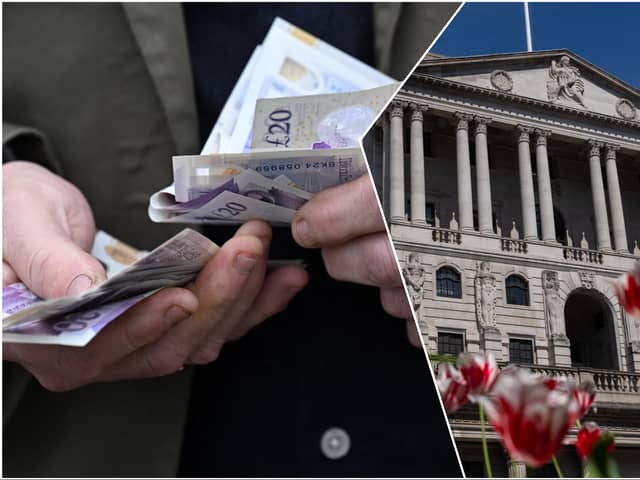 The Bank of England has kept interest rates at 4% for the second time in a row (Photos: Getty Images)