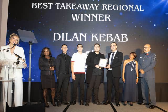Dilan Kebab has bagged the title of best regional takeaway at the Turkish Restaurants & Takeaway Awards.